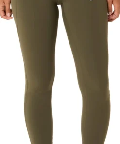 Asics Women's Nagino Run Adjustable Tight Dark Olive