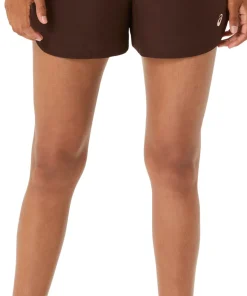 Asics Women's Nagino Run Adjustable 4in Short Coffee
