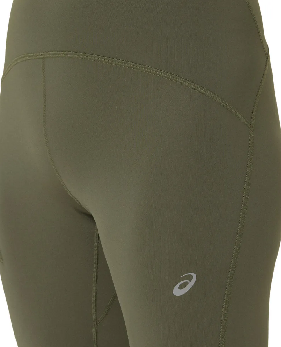 Asics Women's Road High Waist Tight Mantle Green