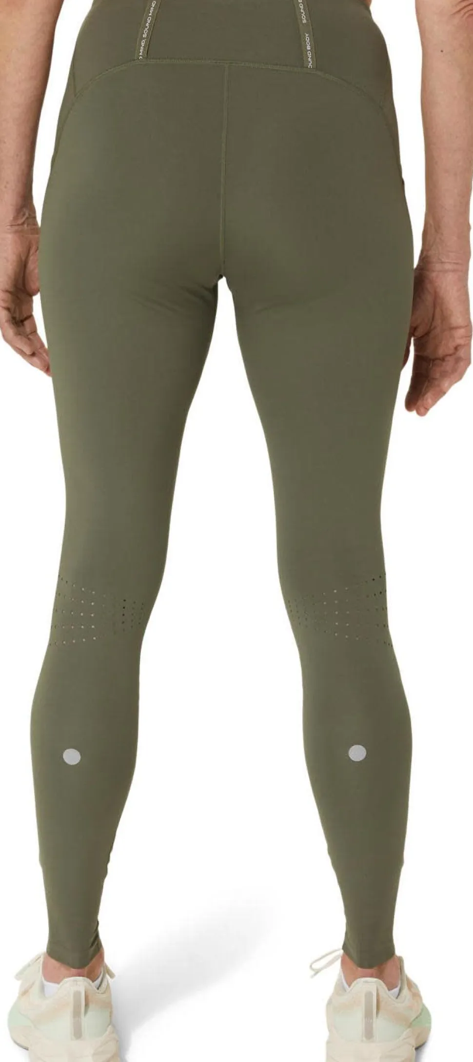 Asics Women's Road High Waist Tight Mantle Green