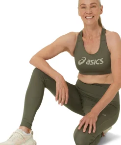 Asics Women's Road High Waist Tight Mantle Green