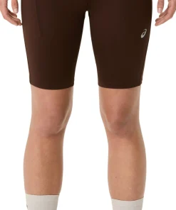 Asics Women's Road High Waist 8in Sprinter Coffee
