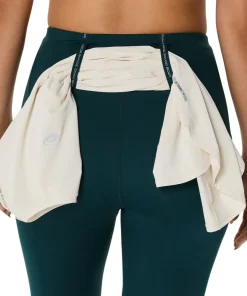Asics Women's Road High Waist Capri Tight Saxon Green