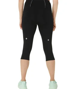Asics Women's Road High Waist Capri Tight Performance Black