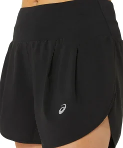 Asics Women's Road 3.5in Short Performance Black