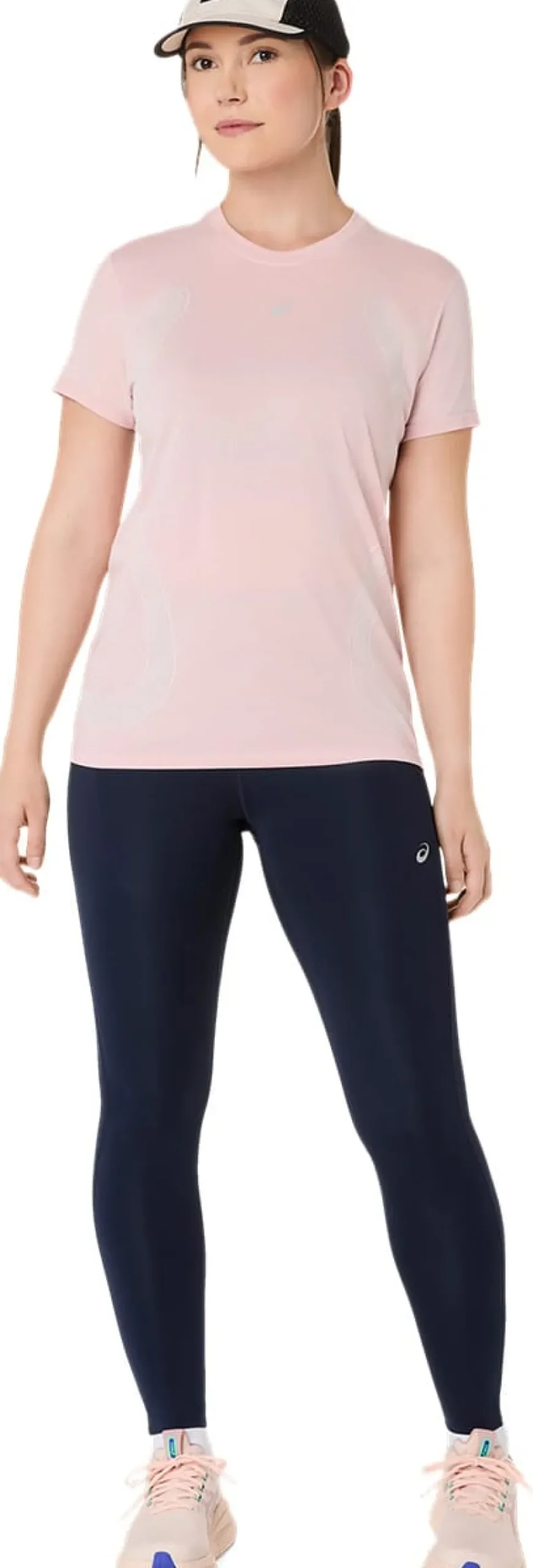 Asics Women's Road Seamless Short Sleeve Top Morganite/Crystal Pink