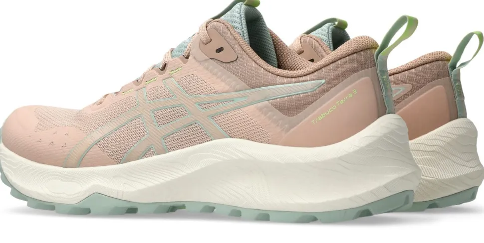 Asics Women's Trabuco Terra 3 Pale Apricot/lichen Rock