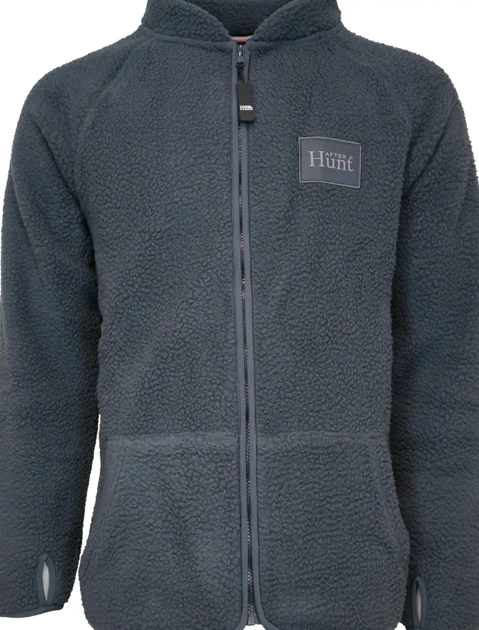 Avignon Unisex AFTER Hunt Fleece Jacket Dark Grey