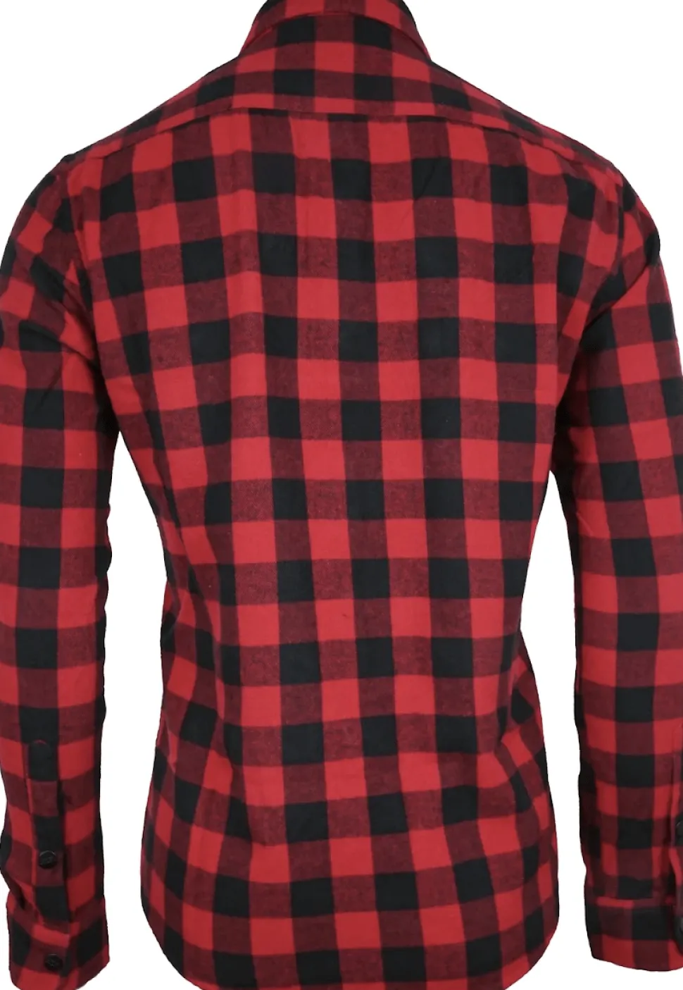 Avignon Unisex AFTER Hunt Flannel Shirt Red/Black