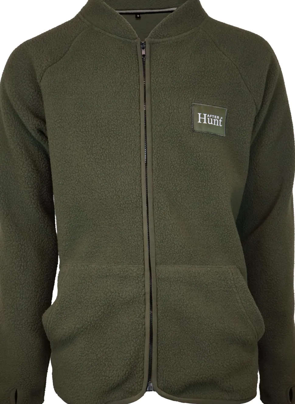 Avignon Unisex AFTER Hunt Fleece Jacket Basic Green