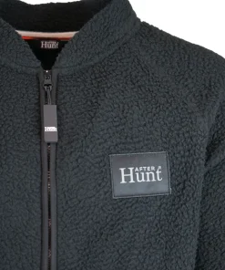 Avignon Unisex AFTER Hunt Fleece Jacket Basic Black