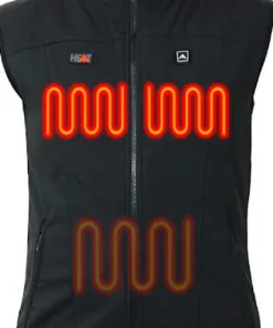 Avignon Unisex Heating Vest Softshell Powerbank Basic Black