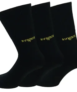 Avignon Unisex Liner Wool 3-Pack Basic Black