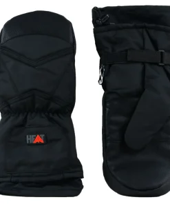Avignon Unisex Warmth Mitten AA Battery Basic Black