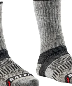 Baffin Unisex North Sock 2pk Charcoal Grey