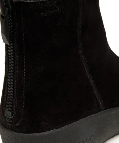 Bally Women's Guard Iii L Suede Calf Black