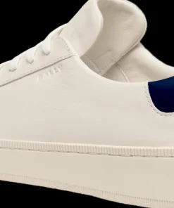 Bally Women's Ryvery White/Moroccan Blue