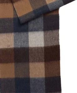 Barbour Barbour Lambswool Tattersall Scarf Midnight Oak
