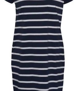Barbour Women's Barbour Otterburn Stripe Dress Navy