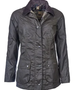 Barbour Women's Classic Beadnell Wax Jacket Olive