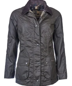 Barbour Women's Classic Beadnell Wax Jacket Olive