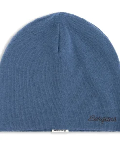 Bergans Allround Thin Merino Beanie Granite Blue