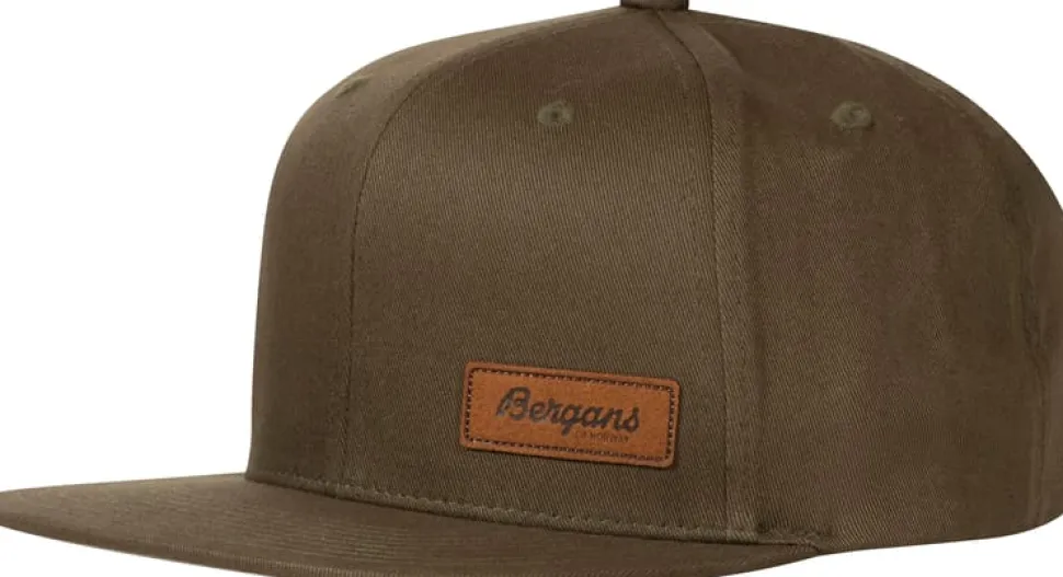 Bergans Nordmarka Snapback Cap Green Mud