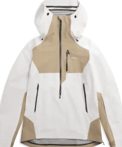 Bergans Unisex Oppdal 3L Shell Anorak Arctic White/sandstone