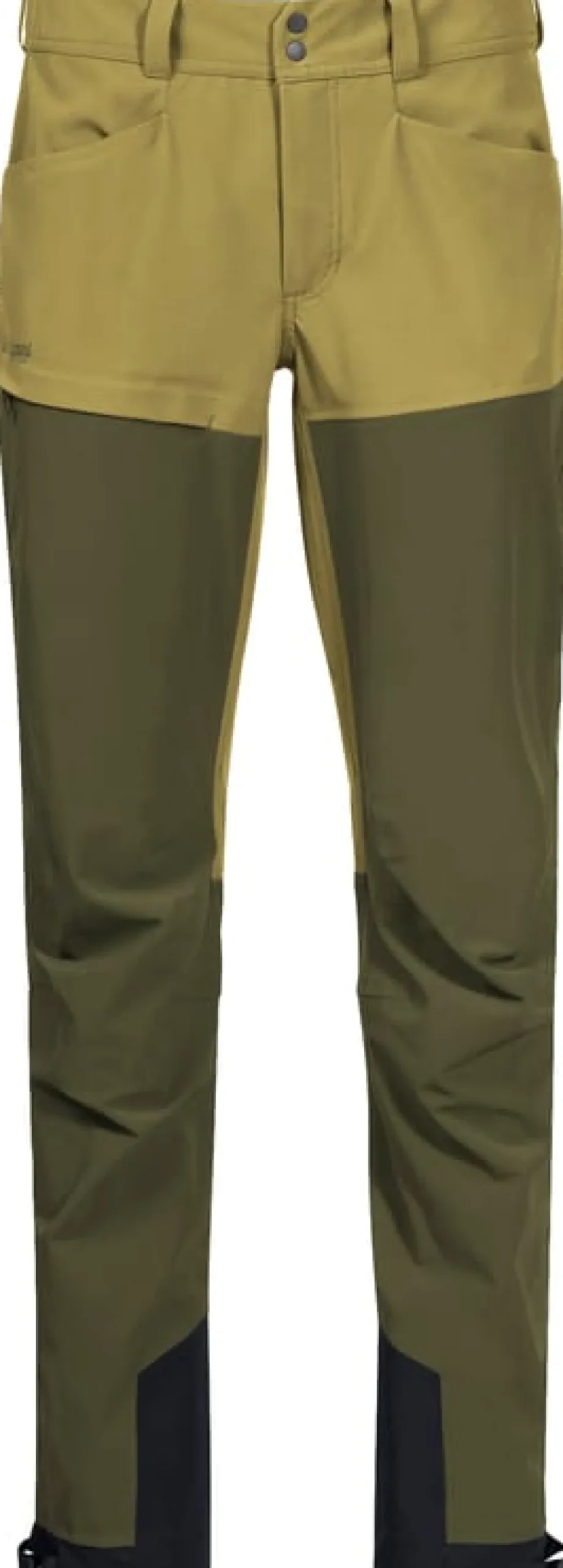 Bergans Women's Bekkely Hybrid Pant Olive Green/Dark Olive Green
