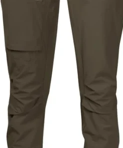Bergans Women's Breheimen Softshell Pants Dark Green Mud