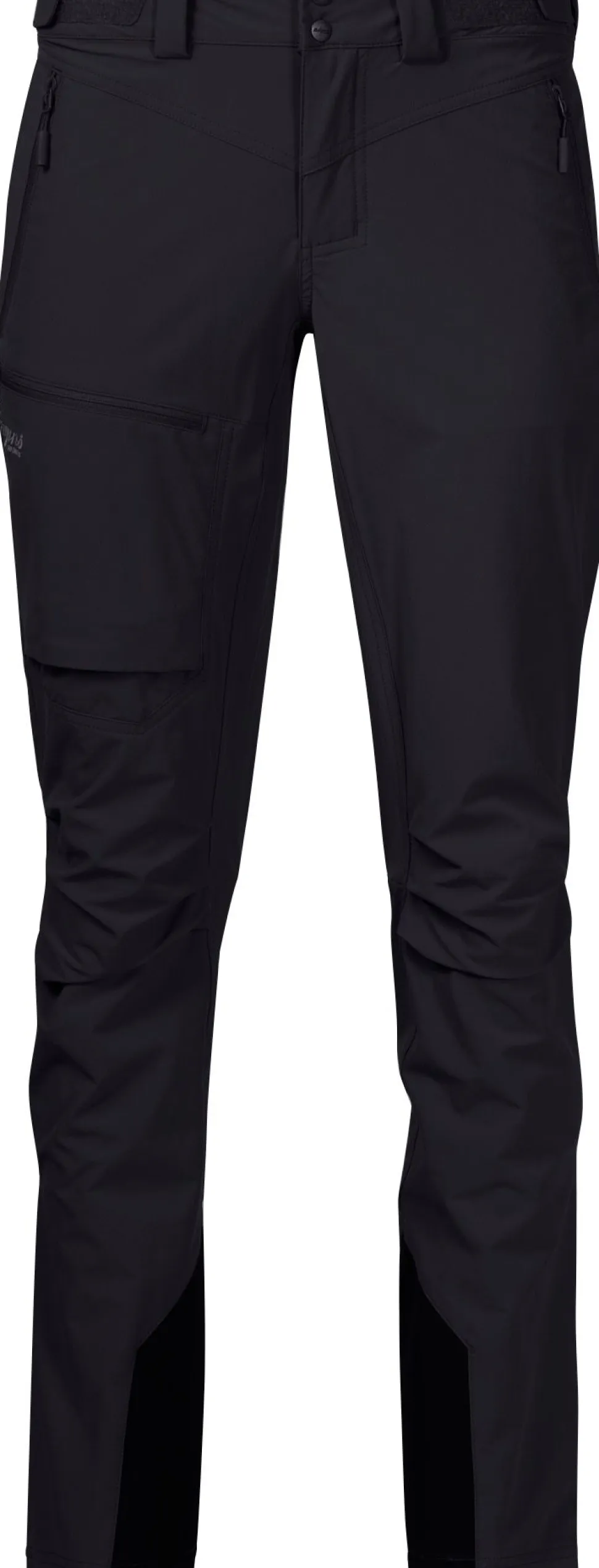 Bergans Women's Breheimen Softshell Pants Black/Solid Charcoal
