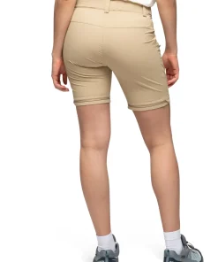Bergans Women's Convertible Zip-Off Softshell Pants Warm Sand