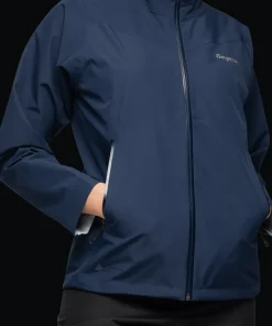 Bergans Women's Essentials 2.5l Shell Jacket Navy Blue