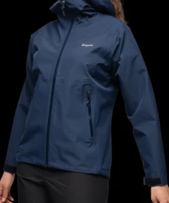 Bergans Women's Essentials 2.5l Shell Jacket Navy Blue