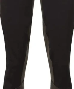 Bergans Women's Fløyen Winter Tights Dark Green Mud/Black