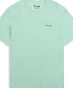 Bergans Women's Logo Merino Tee Mint Crush