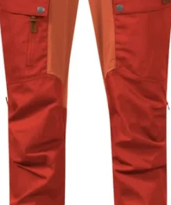 Bergans Women's Nordmarka Favor Outdoor Pants Dark Brick/Brick