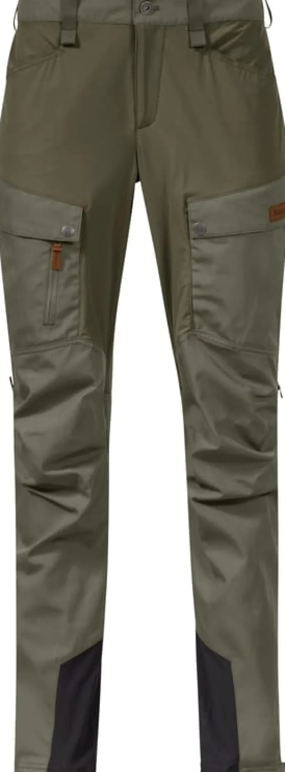 Bergans Women's Nordmarka Favor Outdoor Pants Green Mud/Dark Green Mud