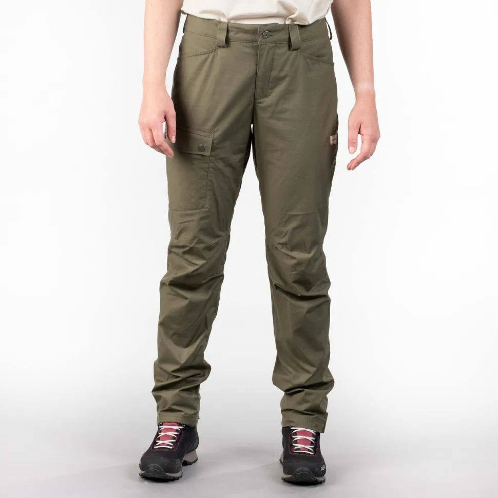 Bergans Women's Nordmarka Leaf Light Pants Green Mud