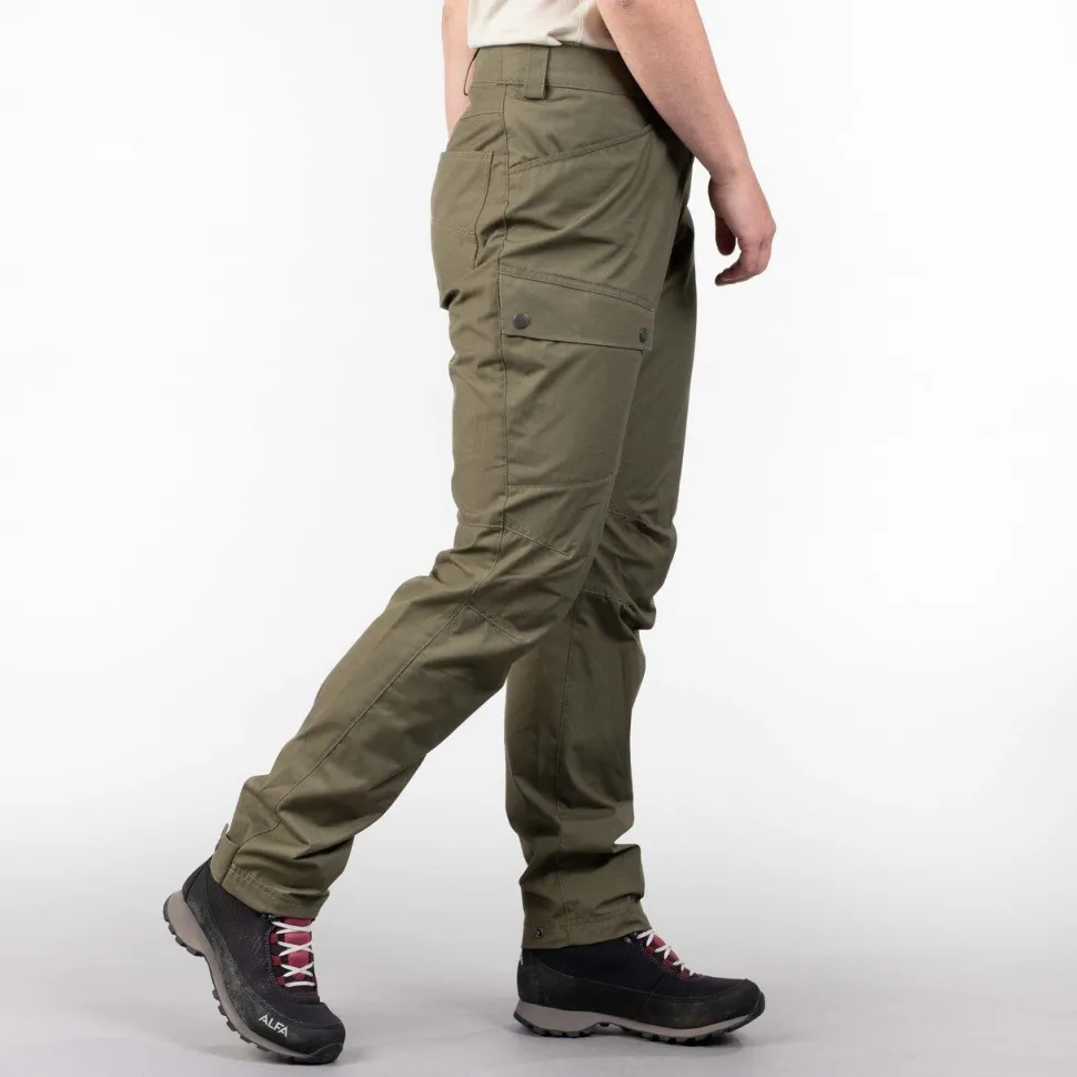 Bergans Women's Nordmarka Leaf Light Pants Green Mud