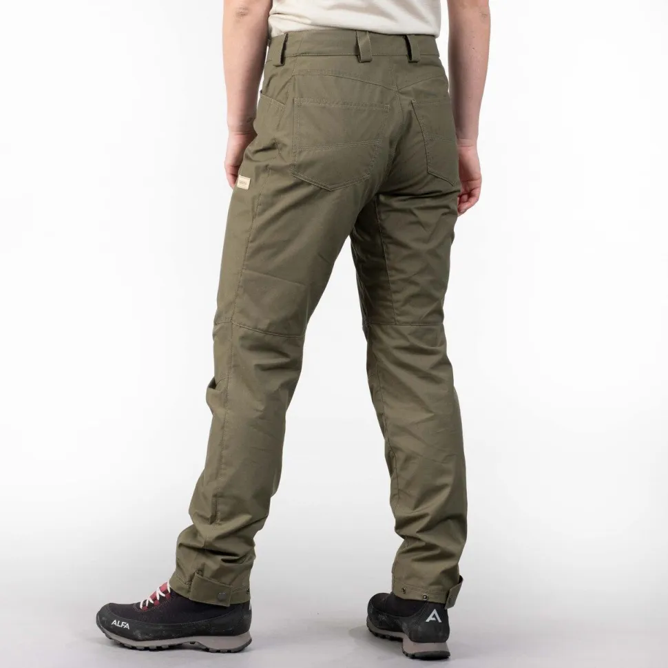 Bergans Women's Nordmarka Leaf Light Pants Green Mud