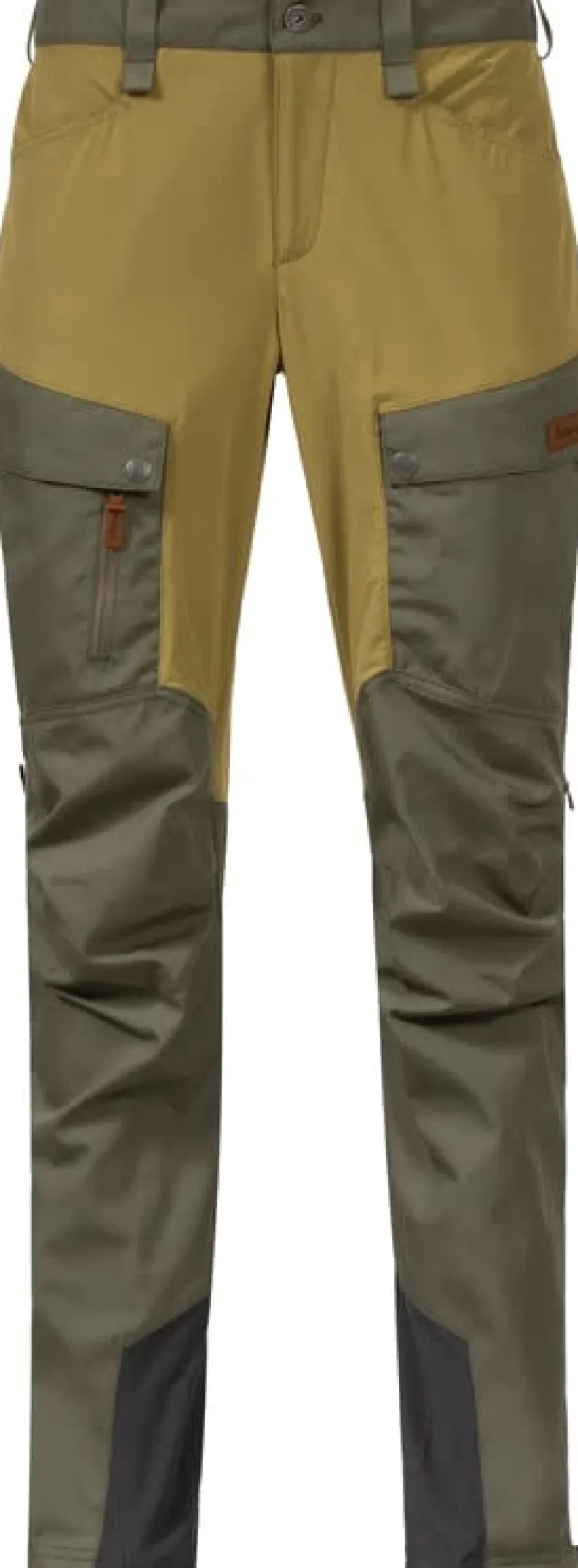 Bergans Women's Nordmarka Favor Outdoor Pants Green Mud/Olive Green