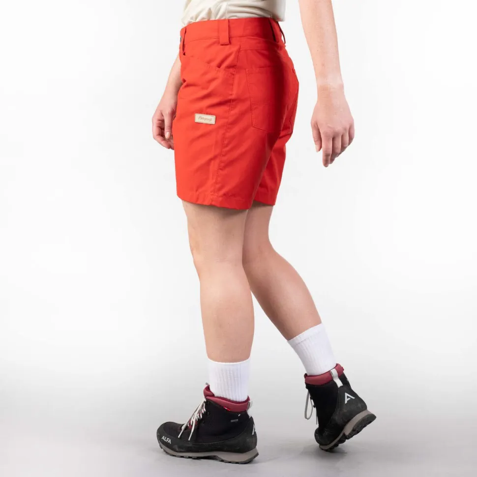 Bergans Women's Nordmarka Leaf Light Shorts Dark Brick