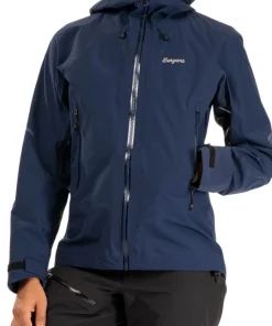 Bergans Women's Rabot Alpine 3L Shell Jacket Navy Blue