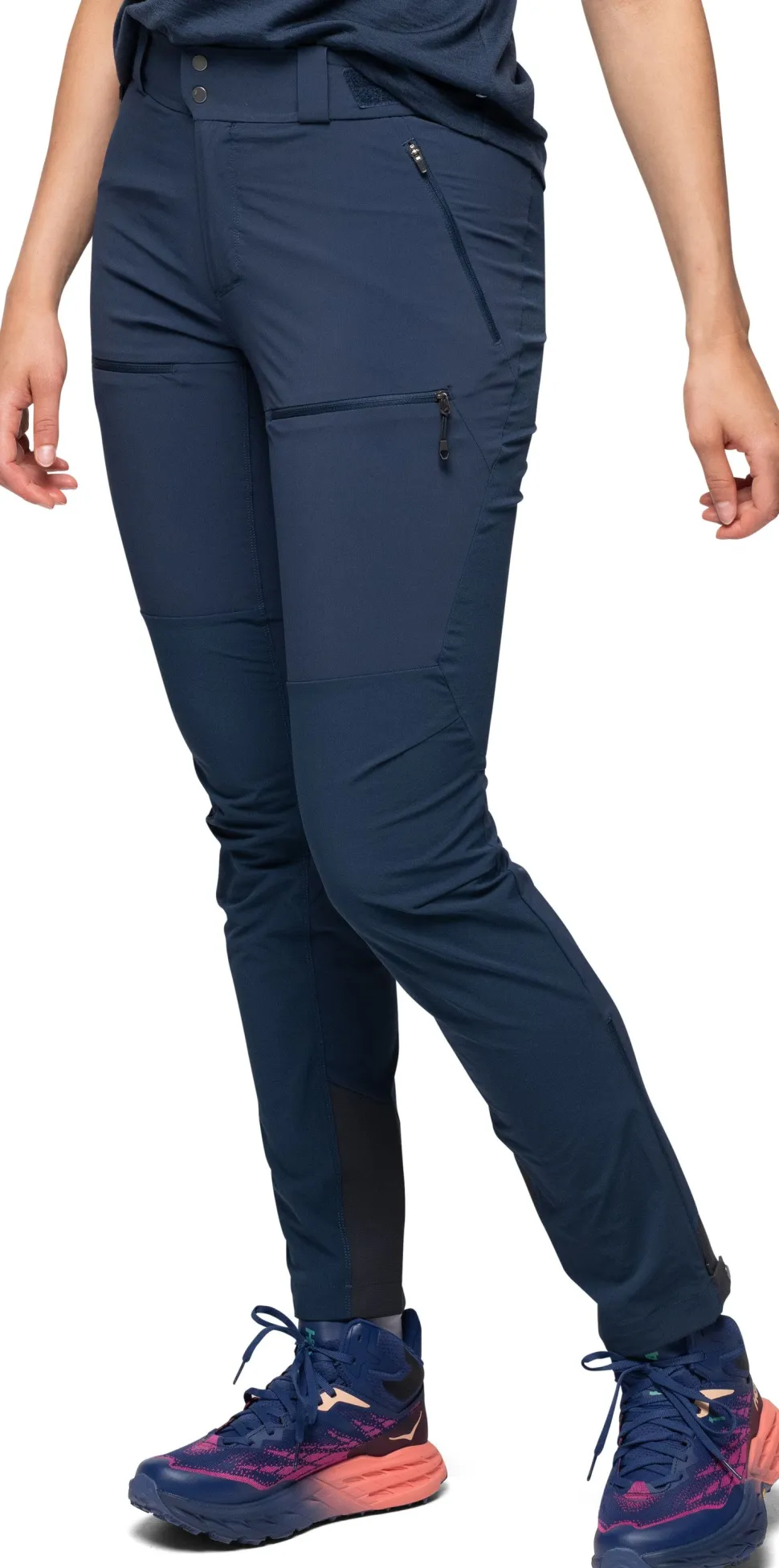 Bergans Women's Rabot Softshell Pants Navy Blue