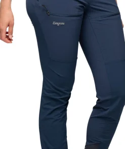 Bergans Women's Rabot Softshell Pants Navy Blue