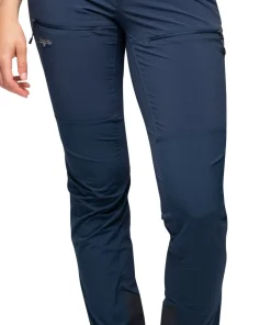 Bergans Women's Rabot Softshell Pants Navy Blue