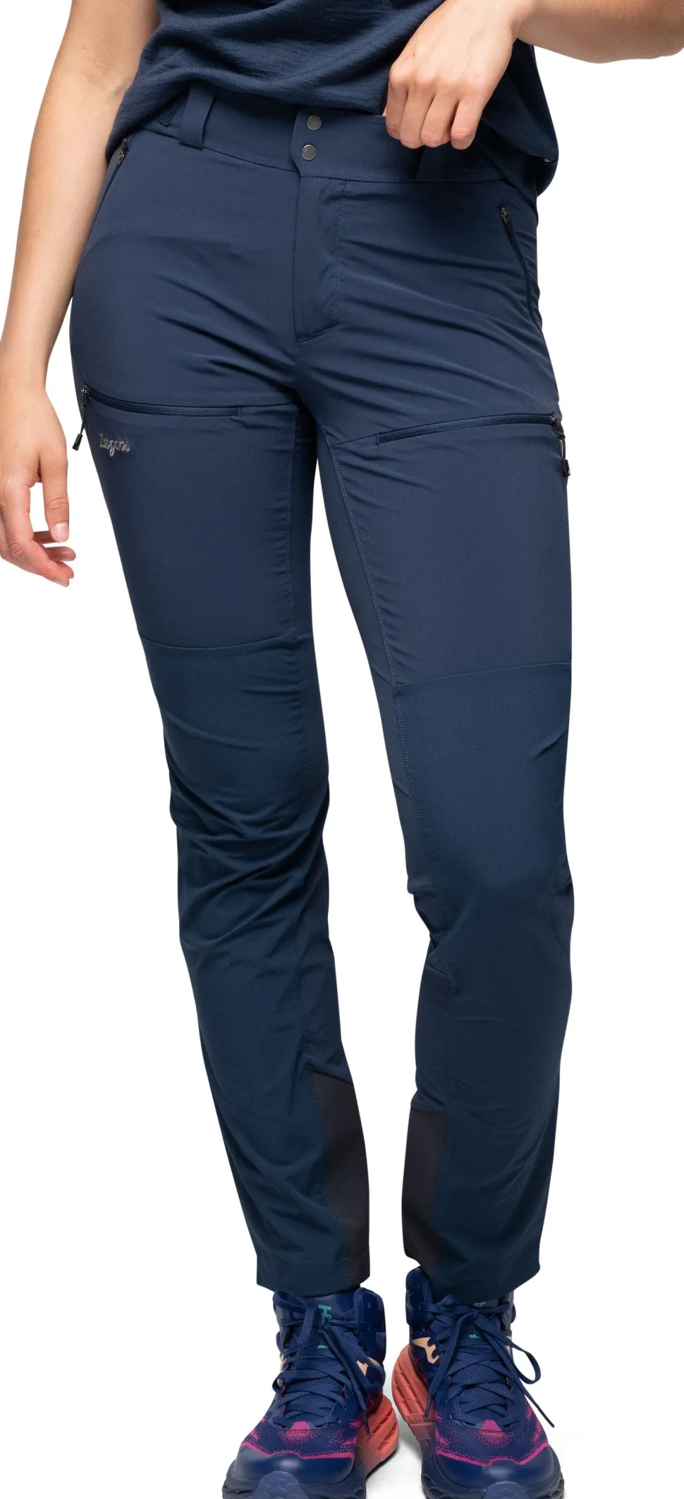 Bergans Women's Rabot Softshell Pants Navy Blue
