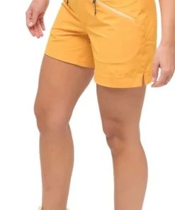 Bergans Women's Tind Softshell Shorts Marigold Yellow