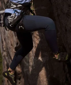Bergans Women's Tind Vertical Rock Tights Navy Blue